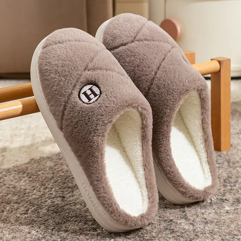 Women's Cotton Warm Slippers for Winter Indoor - Image 5