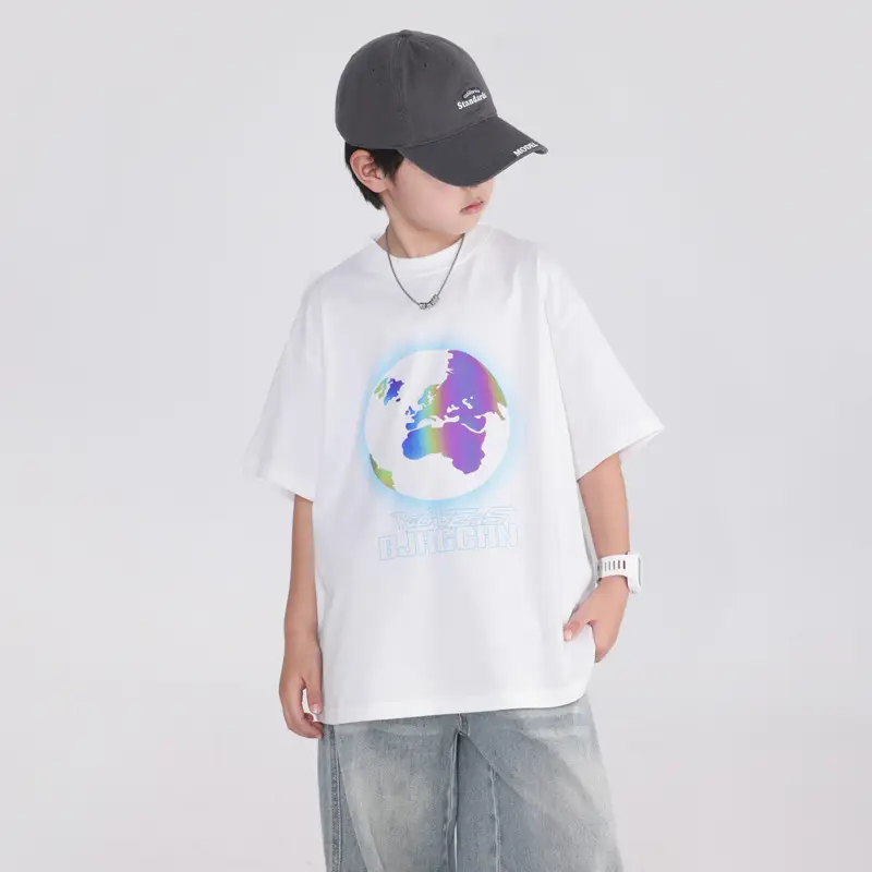 Boys Ice-Feel Short Sleeve T-Shirt 2026 - Image 5