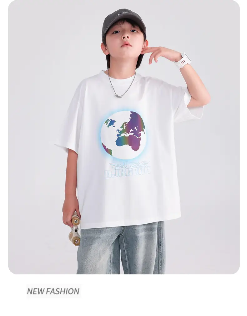 Boys Ice-Feel Short Sleeve T-Shirt 2026 — feature 21