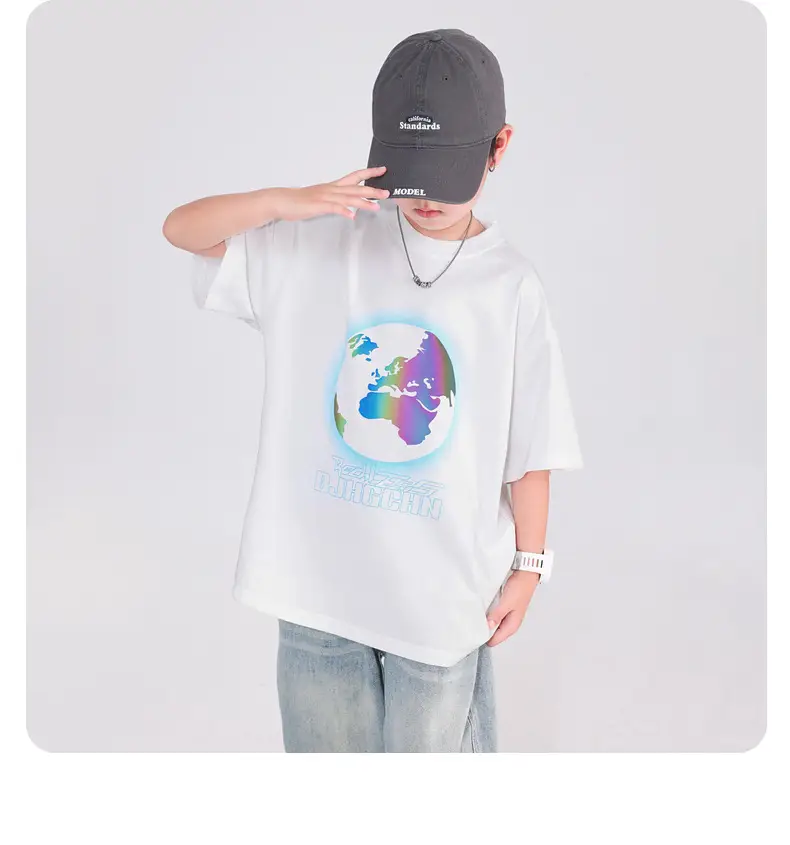 Boys Ice-Feel Short Sleeve T-Shirt 2026 — feature 22