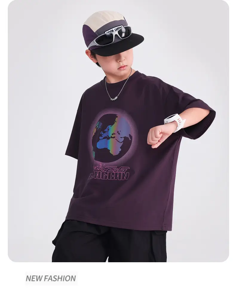 Boys Ice-Feel Short Sleeve T-Shirt 2026 — feature 25