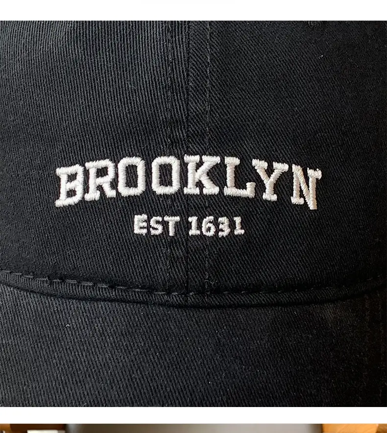 Brooklyn Navy Baseball Cap for Women Face-Slimming Cap — feature 19