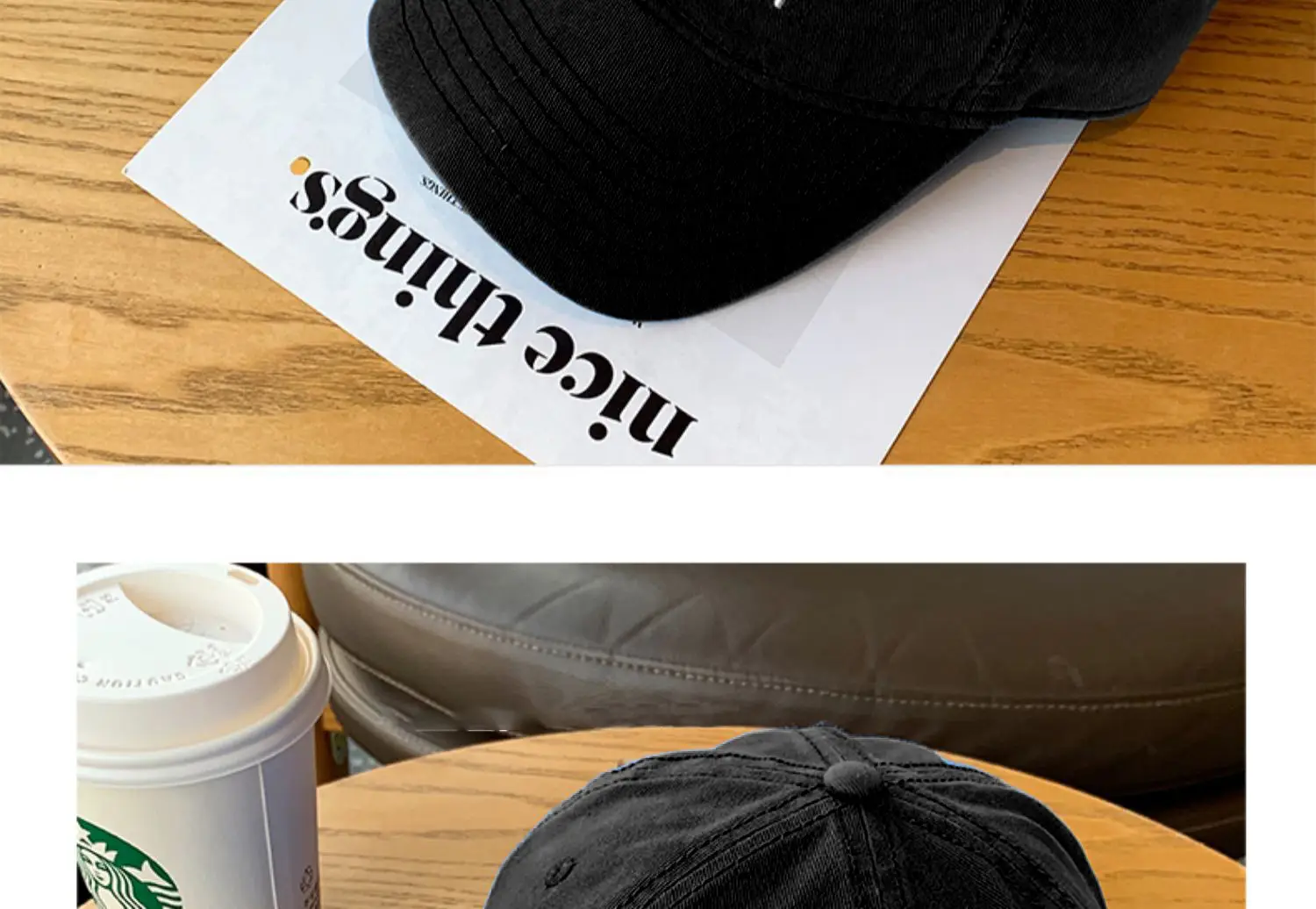 Brooklyn Navy Baseball Cap for Women Face-Slimming Cap — feature 8