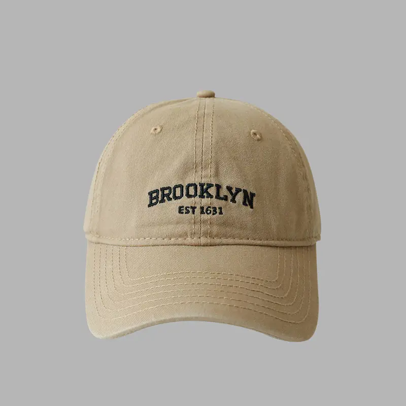 Brooklyn Navy Baseball Cap for Women Face-Slimming Cap - Image 4