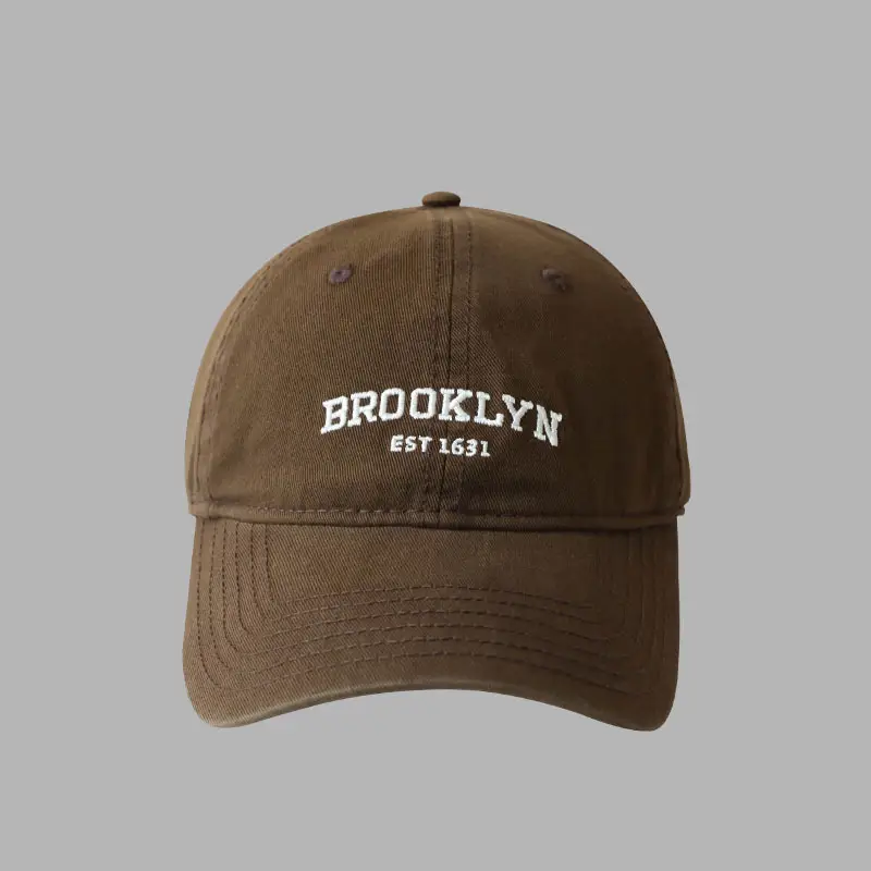 Brooklyn Navy Baseball Cap for Women Face-Slimming Cap - Image 5