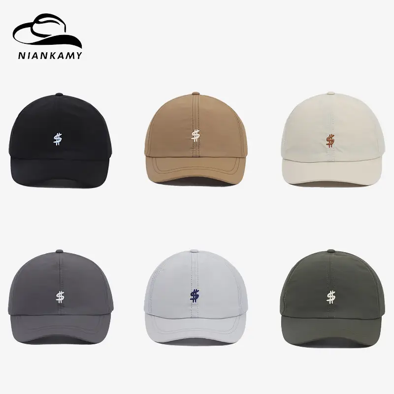 Men's Summer Baseball Cap Adjustable Soft Foam Black Brown Grey Olive White - Image 7