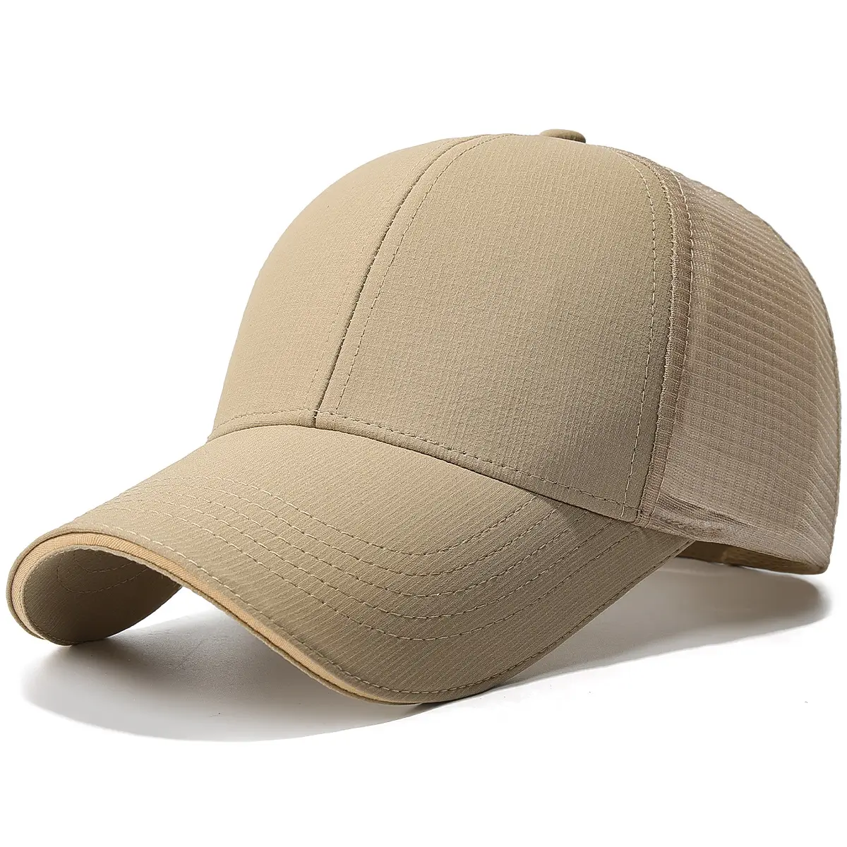 Black Mesh Baseball Cap for Men Women 56-60CM - Image 4
