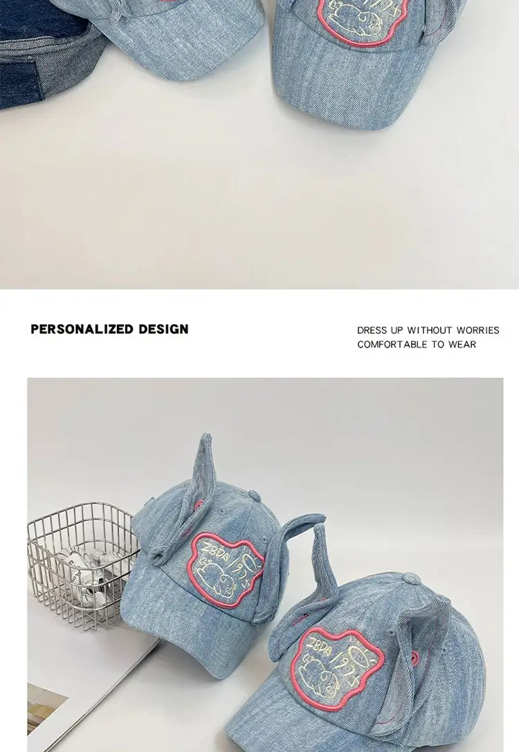 3D Don't Touch Me Donkey Hat for Women Spring Summer — feature 11