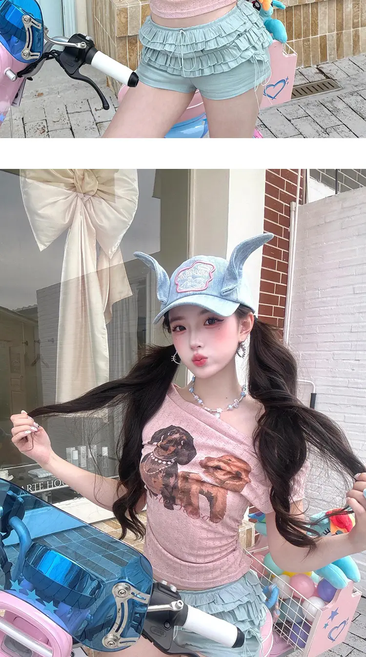 3D Don't Touch Me Donkey Hat for Women Spring Summer — feature 15