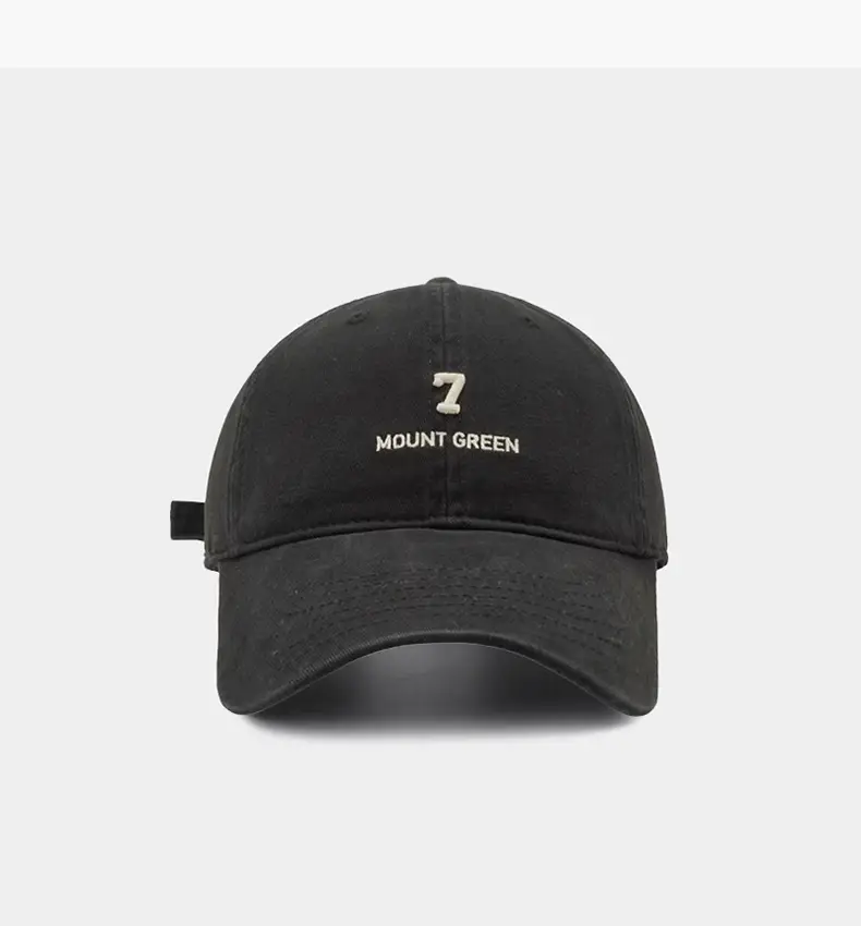 Women Navy Blue Embroidered Cap Mount Green — feature 21