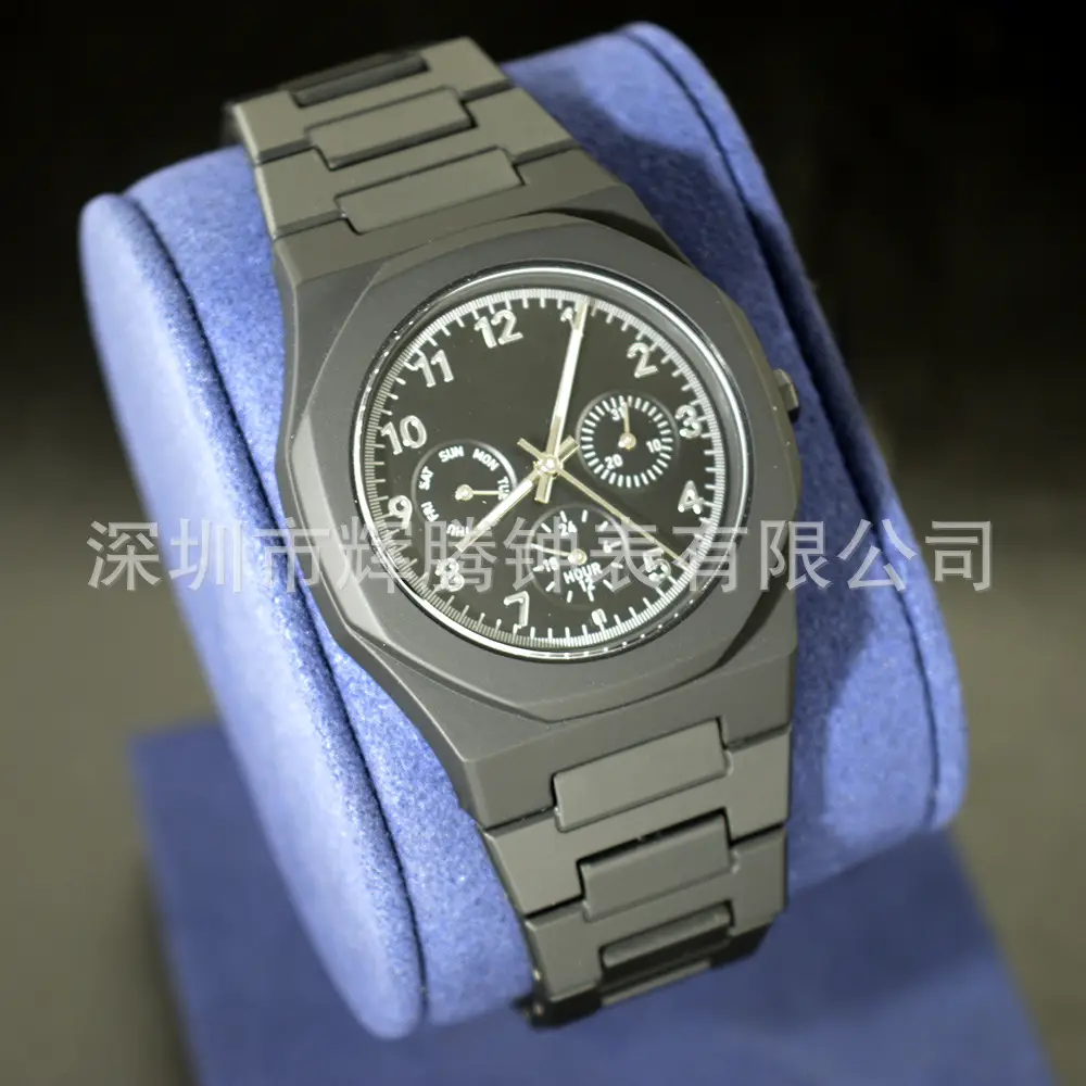 High-End Plastic Six-Pin Watch with Butterfly Buckle - Image 2