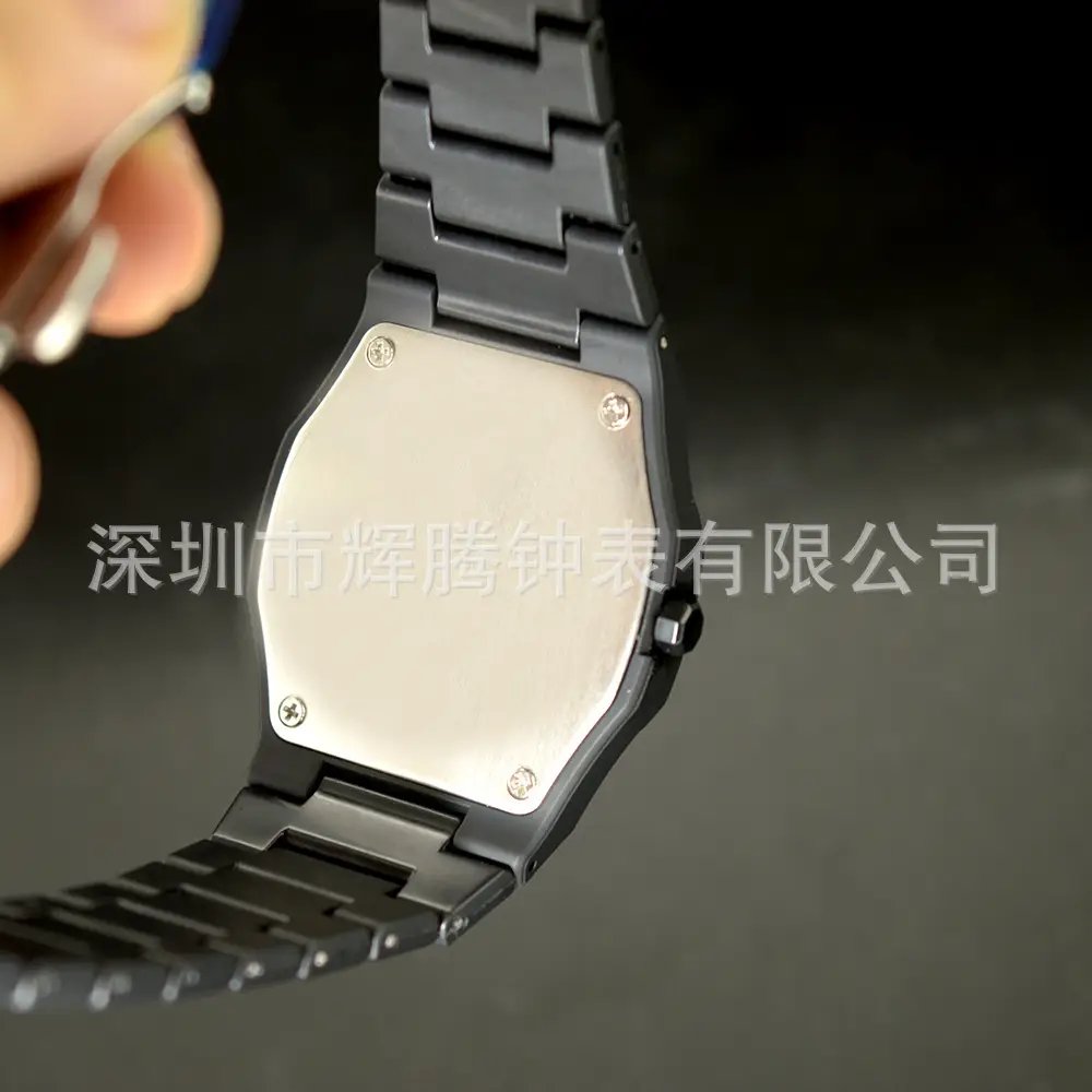 High-End Plastic Six-Pin Watch with Butterfly Buckle — feature 11