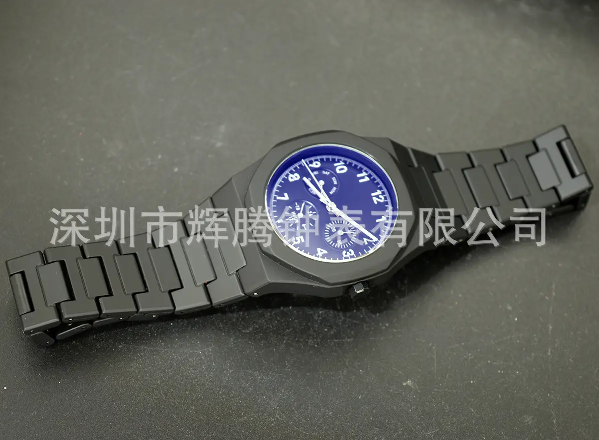 High-End Plastic Six-Pin Watch with Butterfly Buckle — feature 14