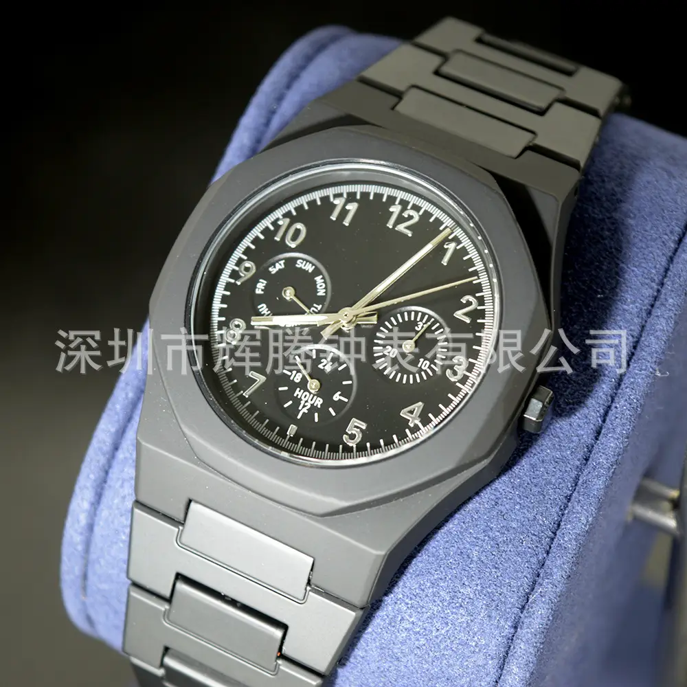 High-End Plastic Six-Pin Watch with Butterfly Buckle — feature 3