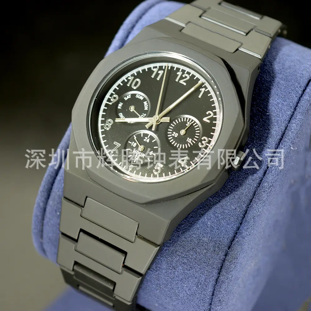 High-End Plastic Six-Pin Watch with Butterfly Buckle — feature 4
