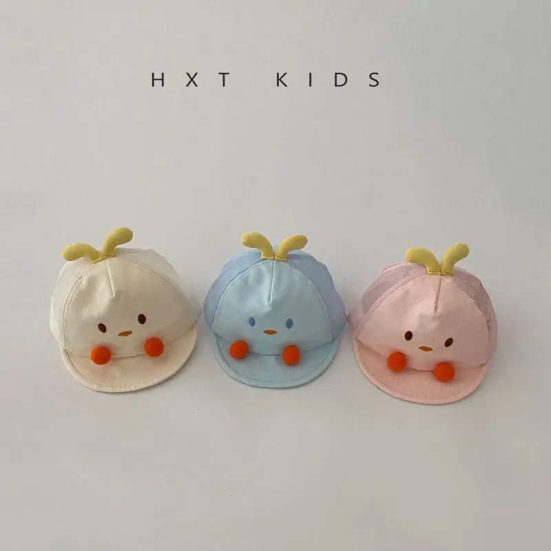 Baby Blue & Pink Baseball Caps for Newborns - Image 5