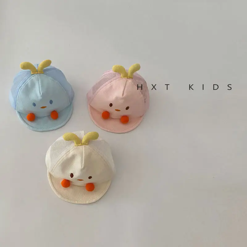 Baby Blue & Pink Baseball Caps for Newborns - Image 6