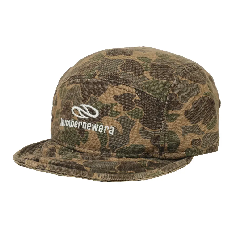 American Camouflage Letter Embroidered Cap