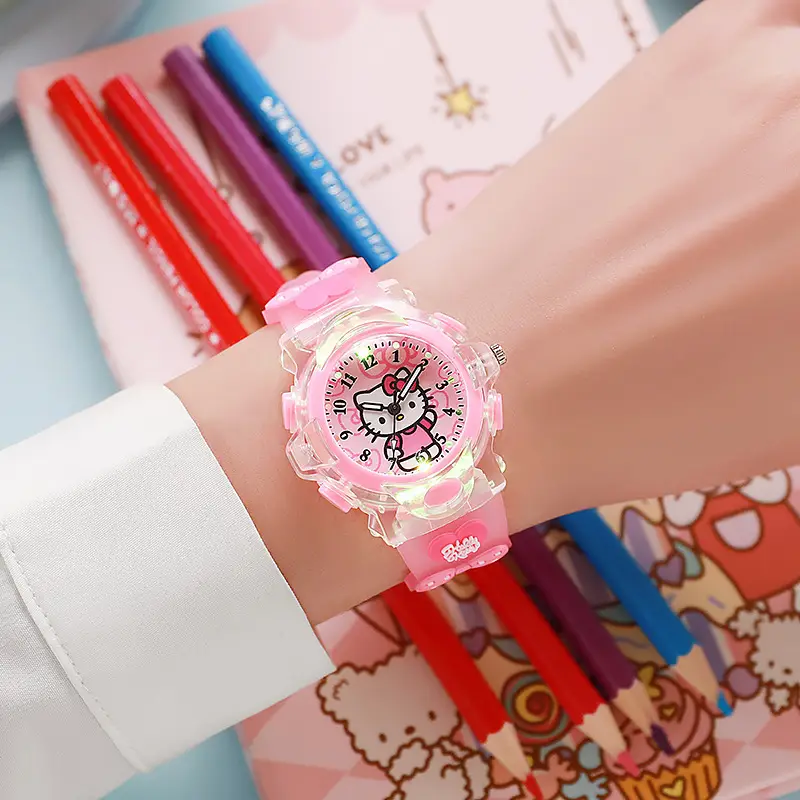 Cute Cartoon Silicone Watch for Girls Kids