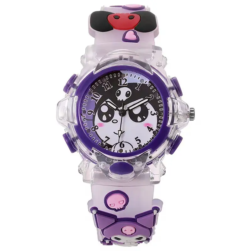 Cute Cartoon Silicone Watch for Girls Kids