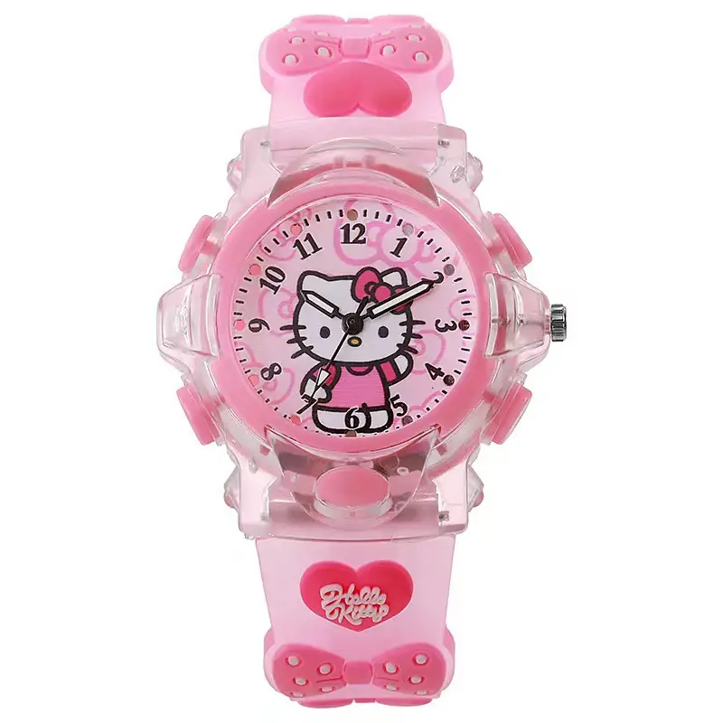 Cute Cartoon Silicone Watch for Girls Kids