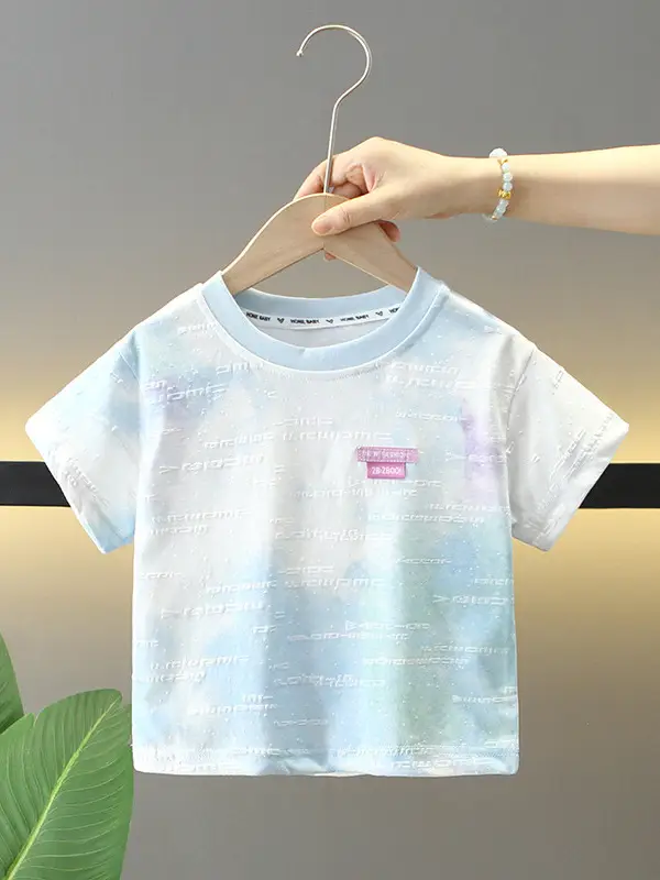 Cool Baby T-Shirt Purple Tie-Dye 2026 Summer - Image 7