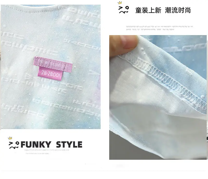 Cool Baby T-Shirt Purple Tie-Dye 2026 Summer — feature 3