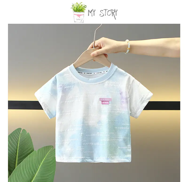 Cool Baby T-Shirt Purple Tie-Dye 2026 Summer — feature 5