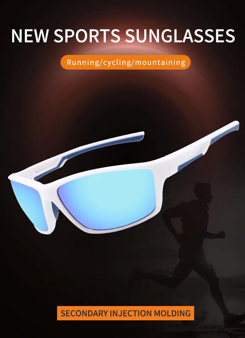 Men Windproof Sunglasses Black Cycling Fishing Outdoor — feature 1