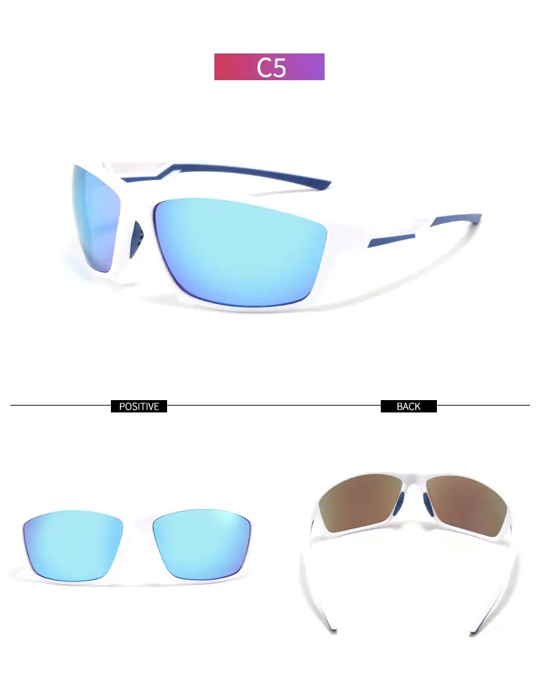 Men Windproof Sunglasses Black Cycling Fishing Outdoor — feature 19