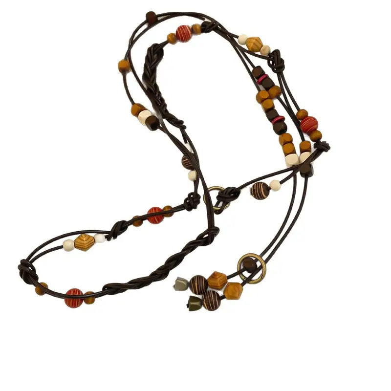 Bohemian Wooden Beads Waist Chain Belt - Image 20