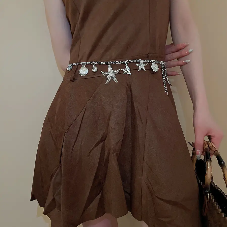 Bohemian Wooden Beads Waist Chain Belt — feature 23