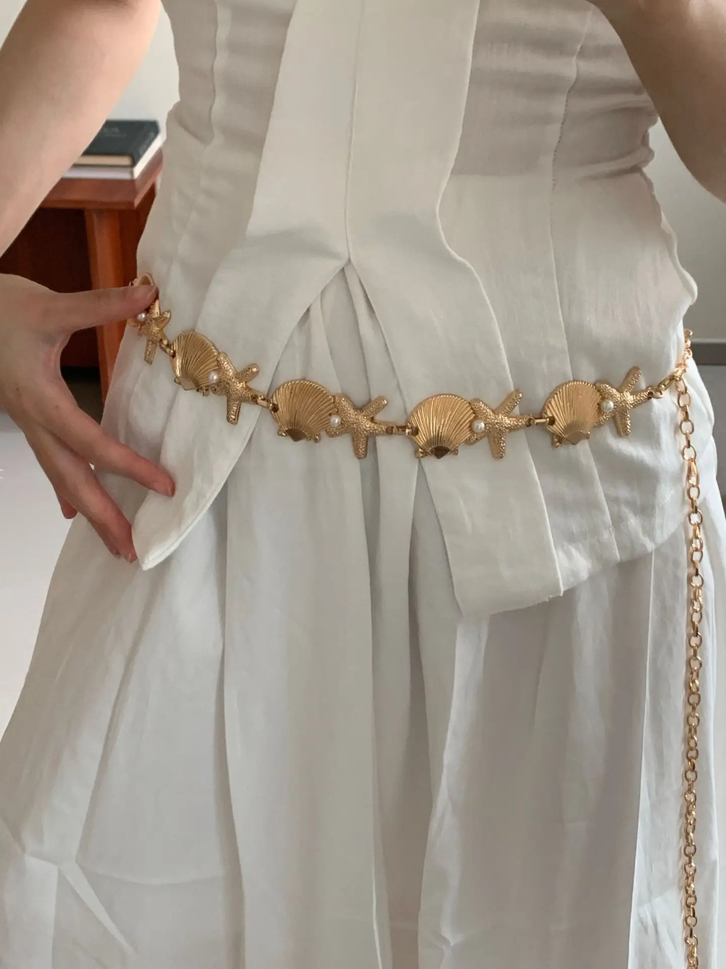 Bohemian Wooden Beads Waist Chain Belt — feature 24