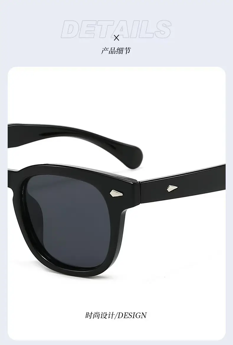 2025 Anti-UV Sunglasses Black Frame Women — feature 11