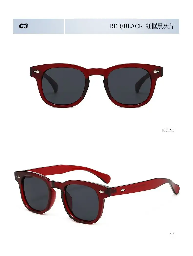 2025 Anti-UV Sunglasses Black Frame Women — feature 17
