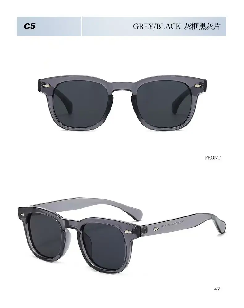 2025 Anti-UV Sunglasses Black Frame Women — feature 19