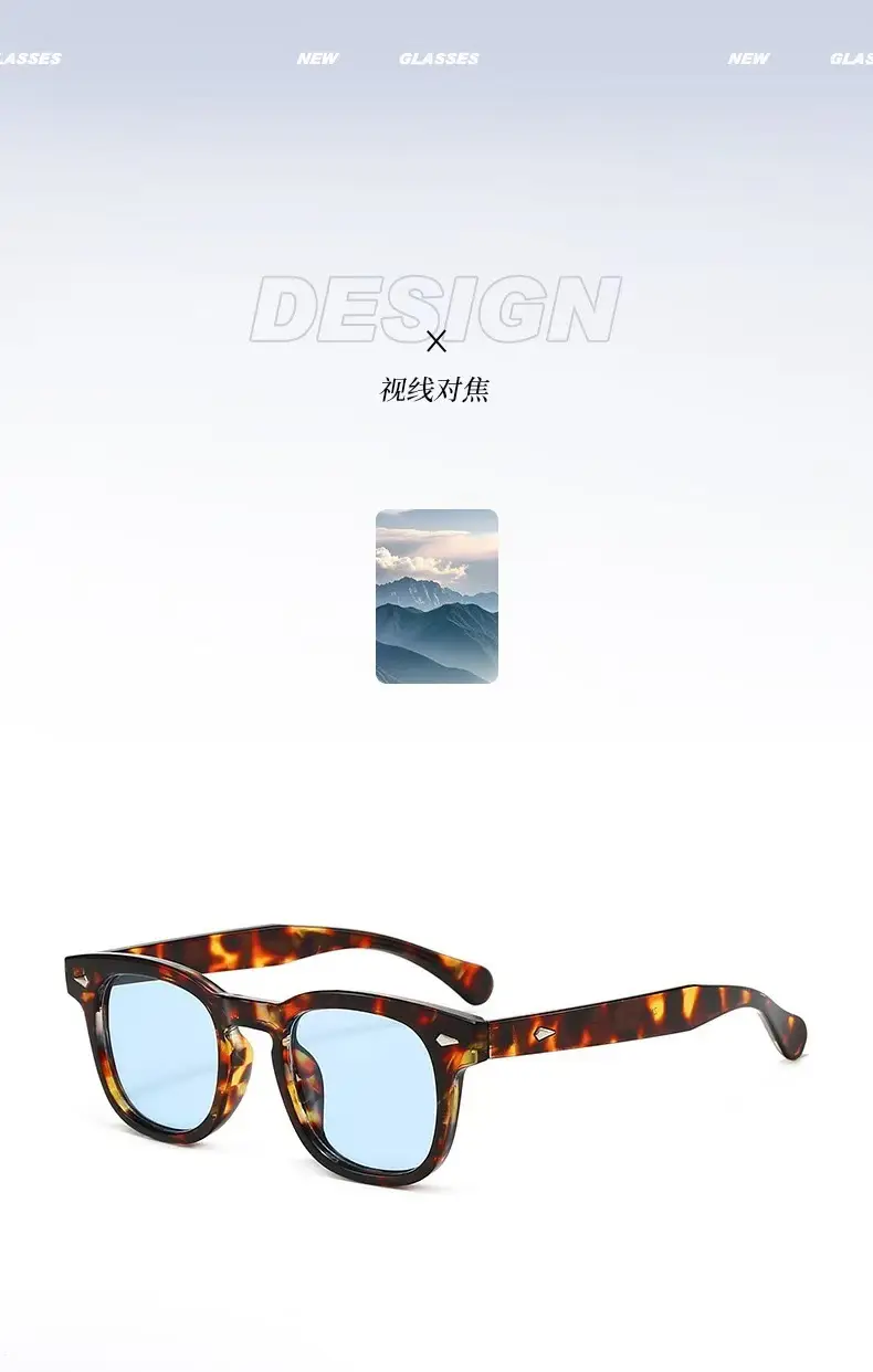 2025 Anti-UV Sunglasses Black Frame Women — feature 6