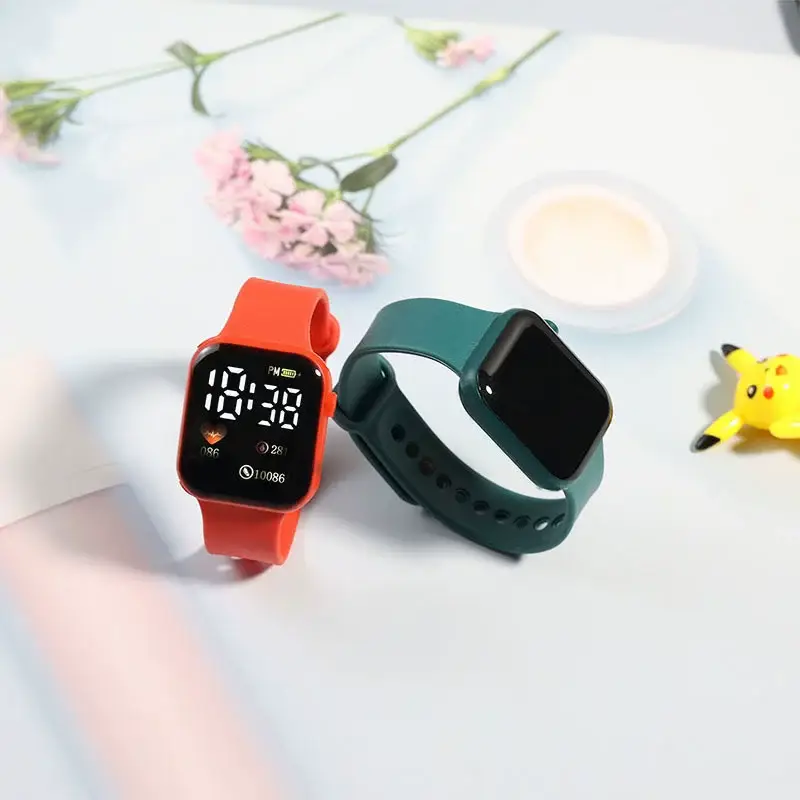 Y1 Heart-Shaped Digital Watch White LED Timer — feature 14