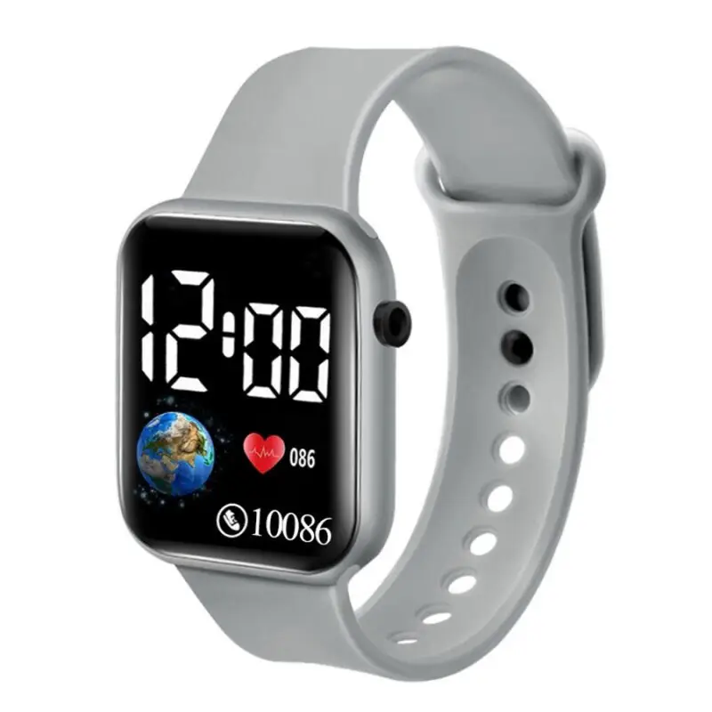 Smart Watch with Earth LED Display & 100086 Steps - Image 3
