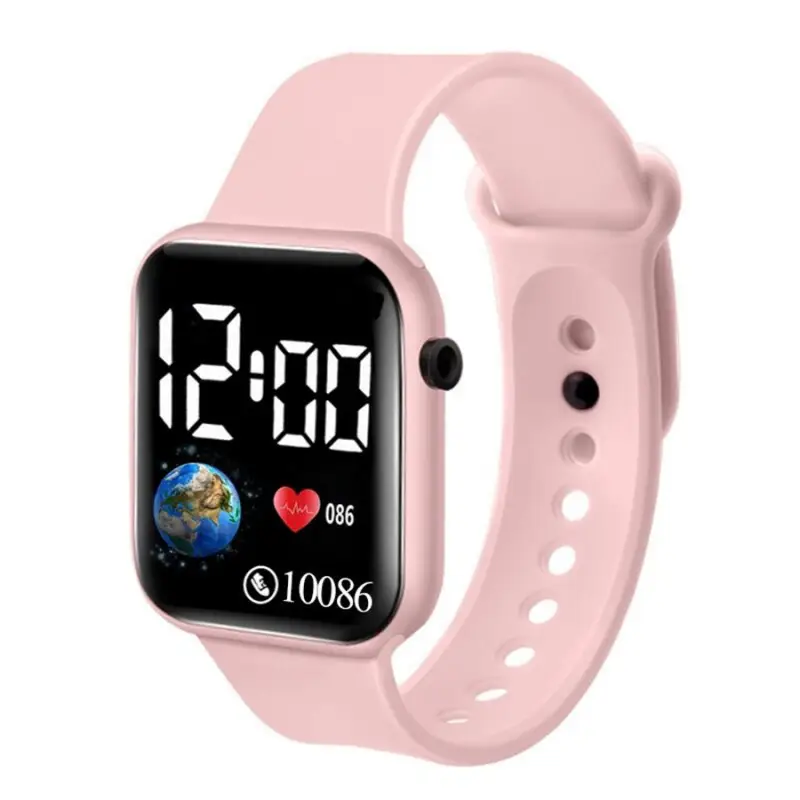 Smart Watch with Earth LED Display & 100086 Steps - Image 4