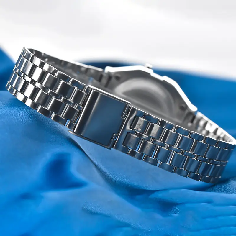 Digital Watch with Water Resistant Steel Band — feature 13