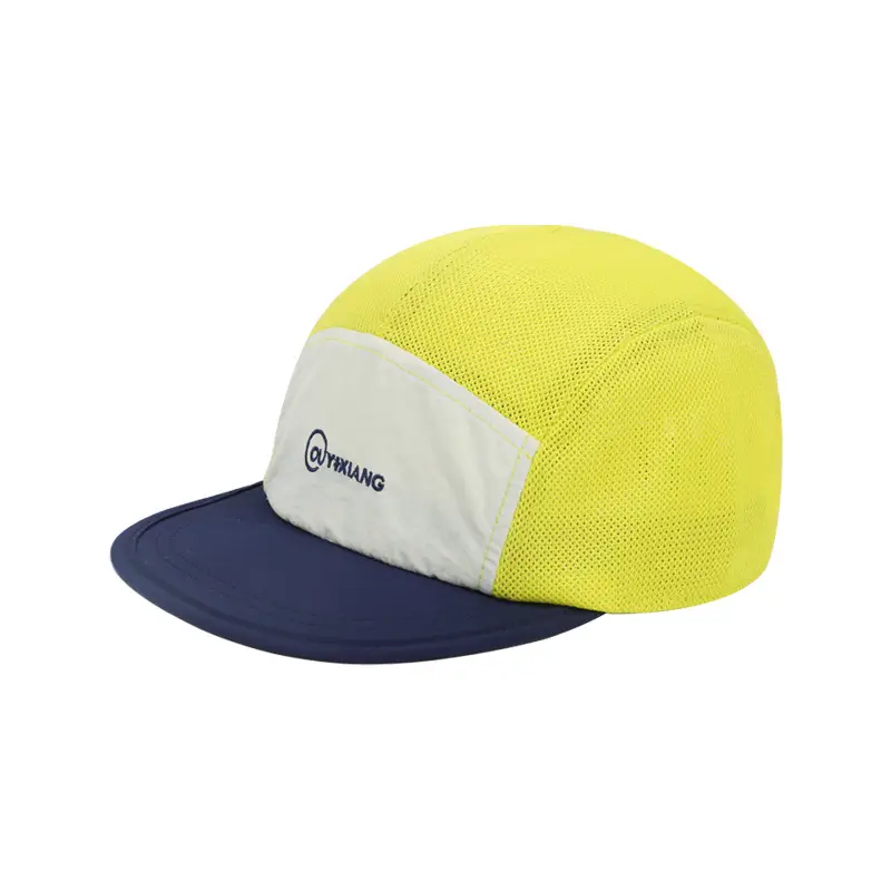 Women's Grey Mesh Baseball Cap with Blue Trim - Image 10