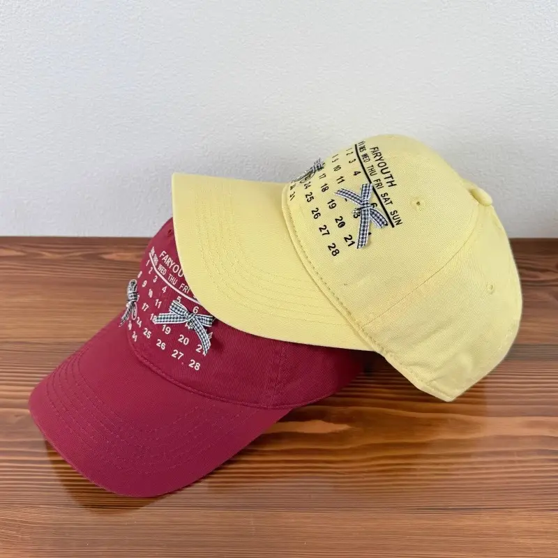Black Korean Style Butterfly Digital Cap for Women - Image 10