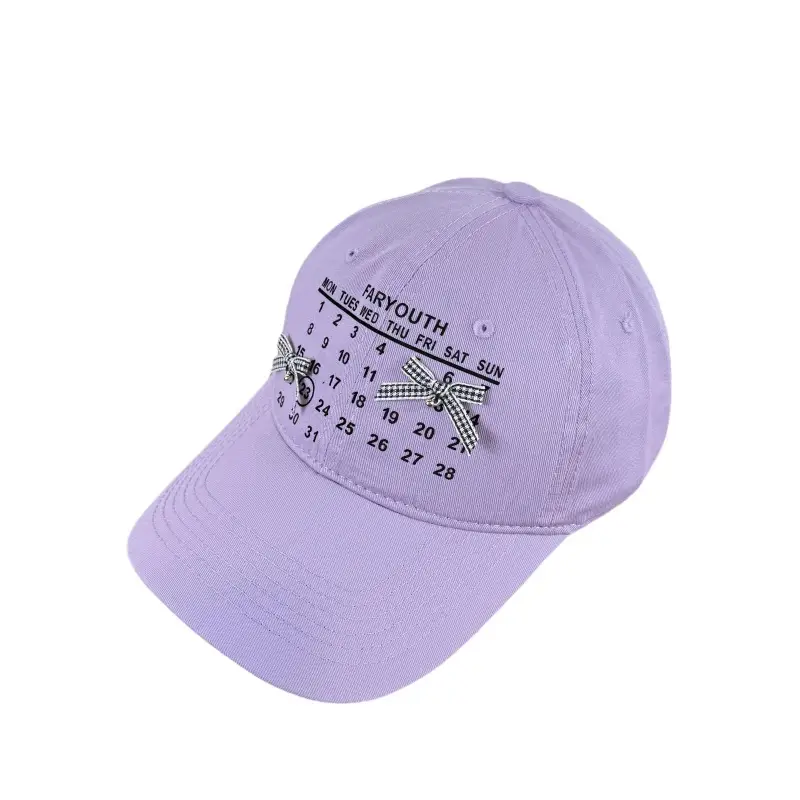 Black Korean Style Butterfly Digital Cap for Women - Image 11