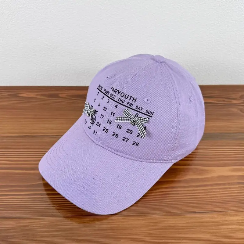 Black Korean Style Butterfly Digital Cap for Women — feature 15