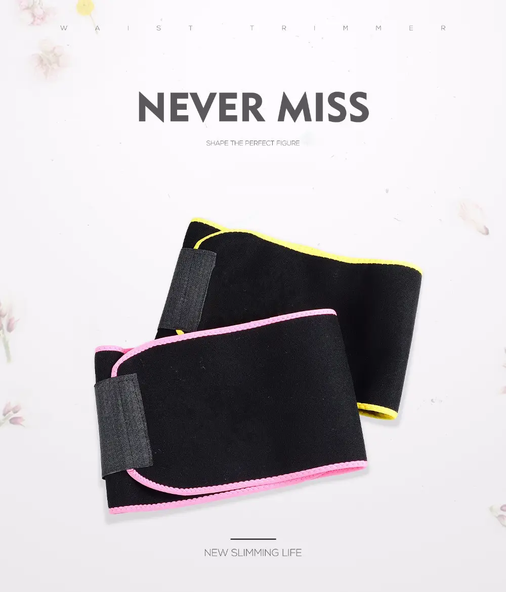 Cross-Border Waist & Trimmer Belt Black Yellow — feature 6