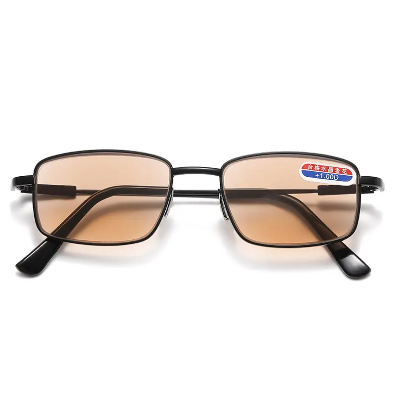 Memory Titanium Crystal Sun Reading Glasses for Middle-Aged & Elderly - Image 7