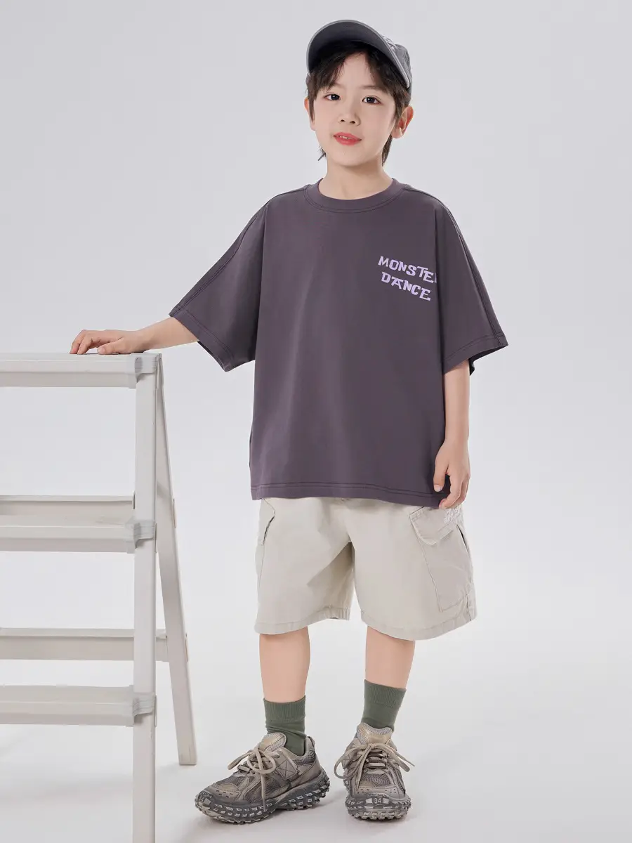 Boys T-Shirt Cartoon Print Medium Large Summer Wear 2025