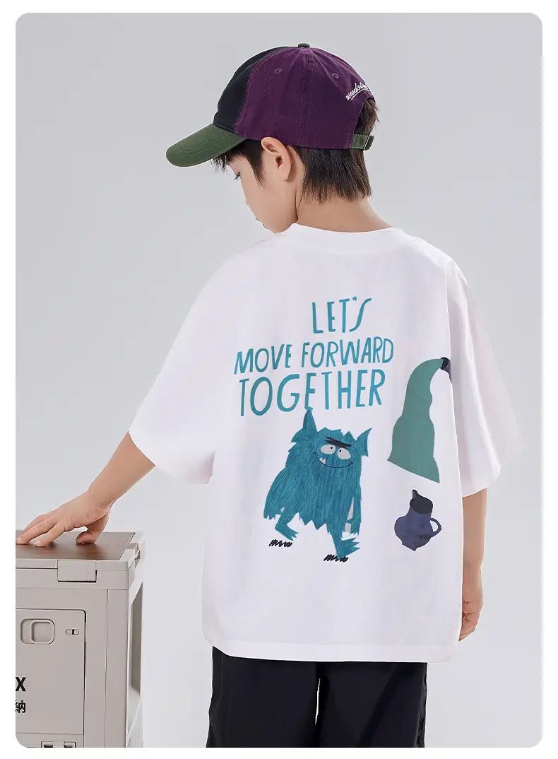 Boys T-Shirt Cartoon Print Medium Large Summer Wear 2025 — feature 11
