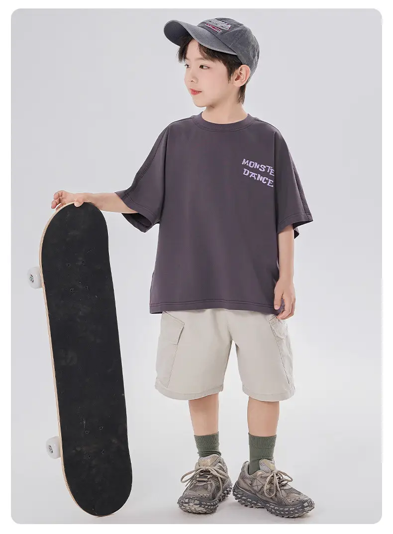 Boys T-Shirt Cartoon Print Medium Large Summer Wear 2025 — feature 5